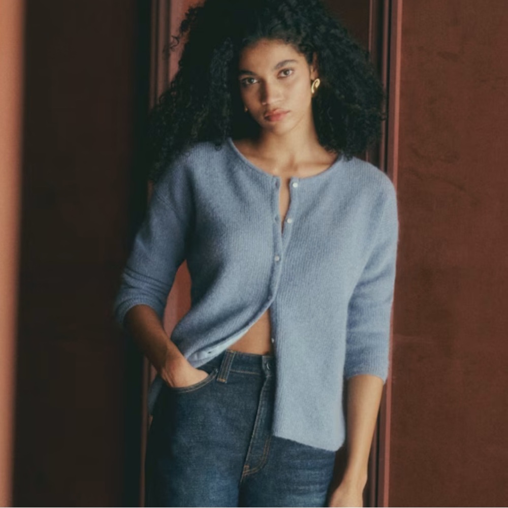 Sezane cardigan